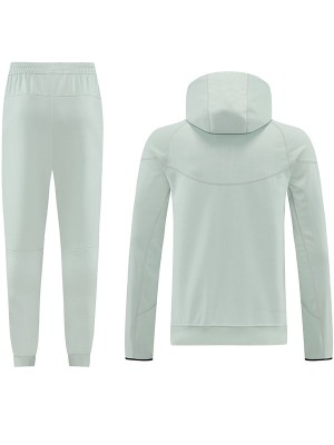 Inter milan hoodie jacket mens gray white training tracksuit 2026-2027